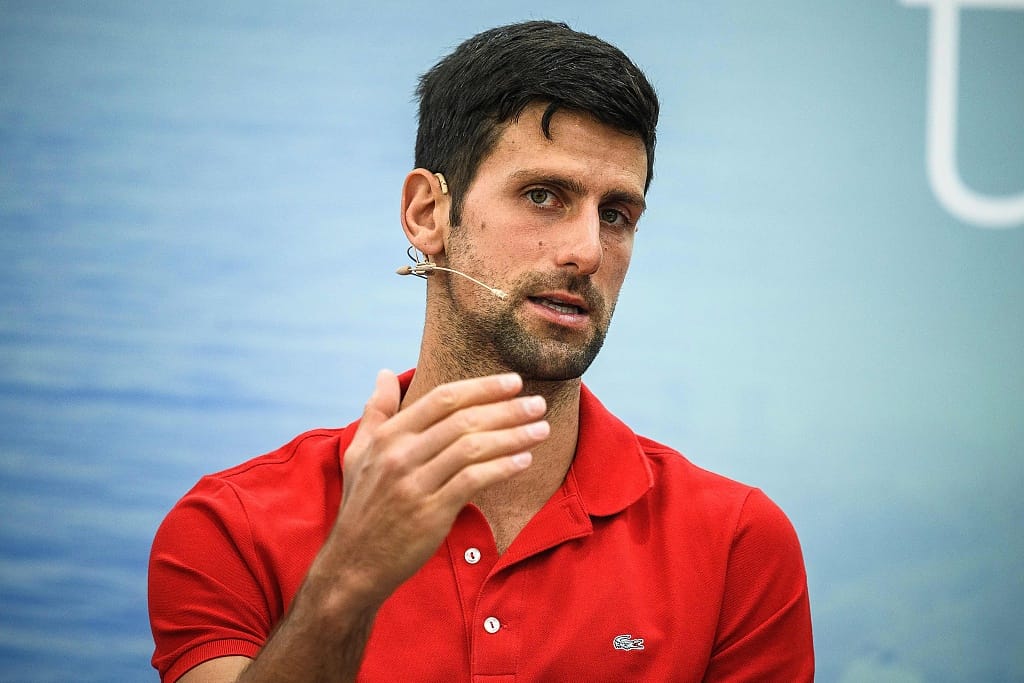 Novak Djokovic și soția sa infectați cu Covid -19