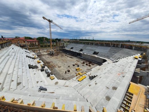 Noua sala polivalentă din Oradea va fi finalizată la termen