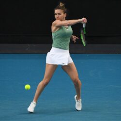 Simona Halep a avut parte de un moment de glorie