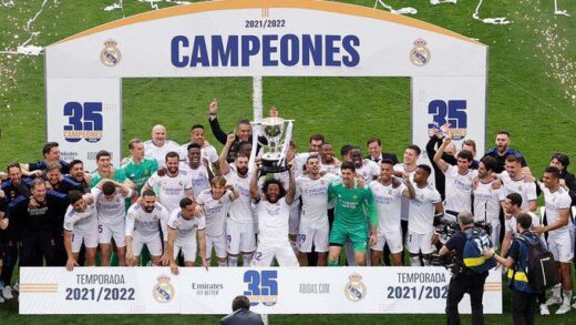 Real Madrid câștigă titlul cu patru runde înainte de final