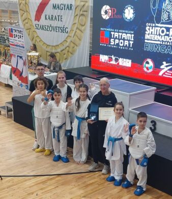 Karateka bihoreni pe podium la Budapesta