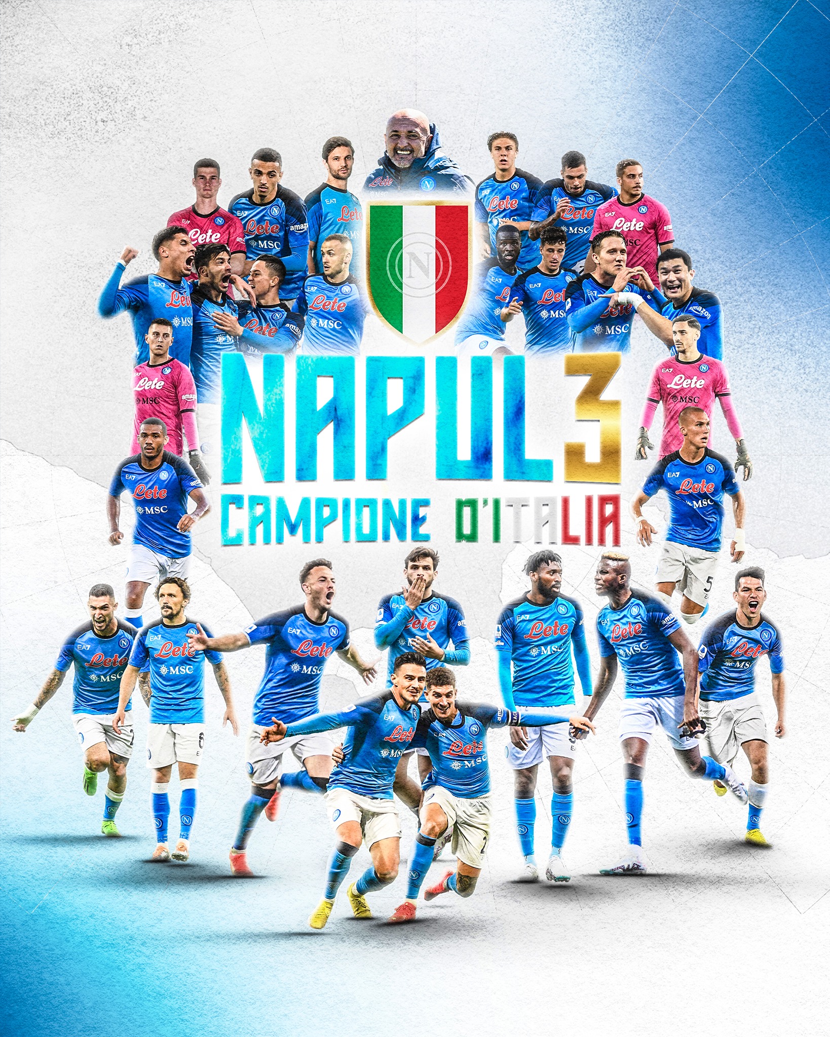 Titlul în Italia revine la Napoli după 33 ani