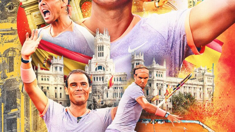 Rafa Nadal la ultimul meci oficial pe zgura de la Madrid