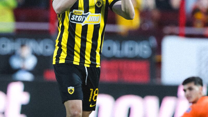 Razvan Marin punctează decisiv pentru AEK Atena