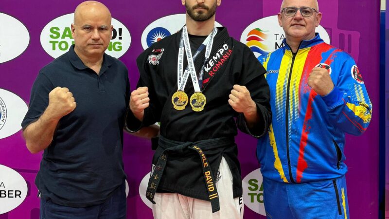 Sferle David, din nou campion mondial la kempo