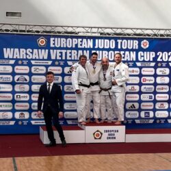 Aur și argint la Cupa Europeană de Judo Veterani de la Varșovia