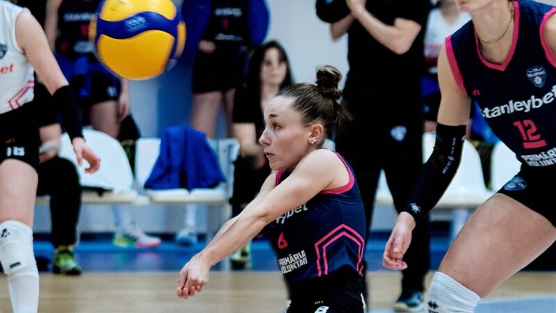 Finală echilibrată în campionatul de volei feminin