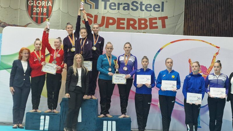 Superbă evoluție pentru gimnastele orădence
