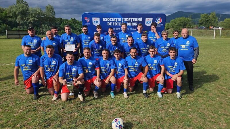 AJF Bihor a premiat echipele căștigătoare ale județului Bihor