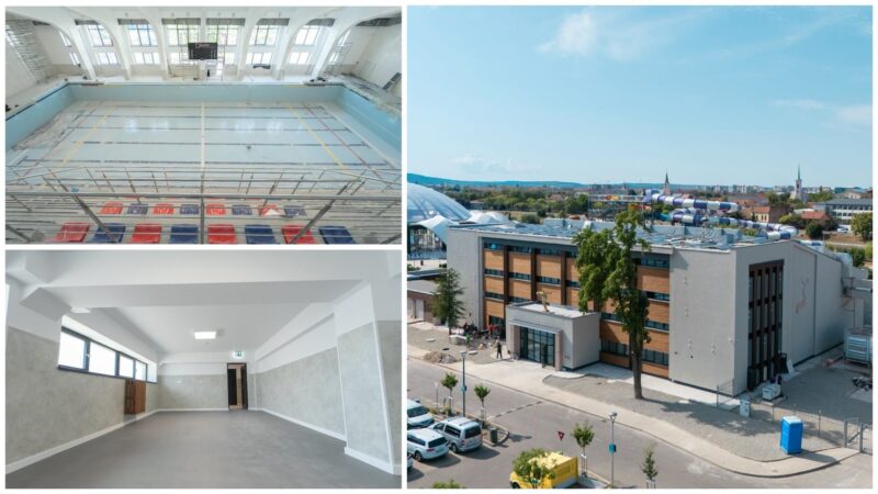 Bazinul Acoperit Crișul a fost reabilitat și modernizat!