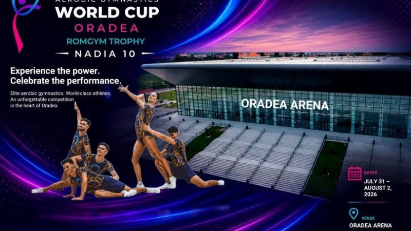 Premieră la Oradea: Cupa Mondială la gimnastică aerobică
