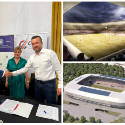 Noul stadion din Oradea trece la nivelul lucrărilor